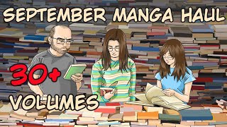 🍁Autumn🍁 Sized September 2023 Manga Haul (Over 30 Volumes!!!)