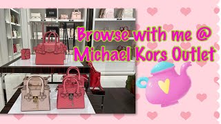 Browse with me at Michael Kors Outlet. Mother’s Day gift options.