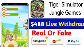 Tiger Simulator Fantasy Jungle (by Kooky Games) Android Gameplay [HD] real or fake