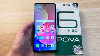 TECNO POVA NEO 6 - БЮДЖЕТНИК С ГИГАНТСКИМ АККУМУЛЯТОРОМ!