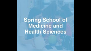 Spring School of Medicine🩺 and Health Sciences🥼 at WBU