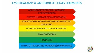 HYPOTHALAMIC AND PITUITARY HORMONES