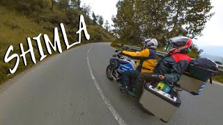 SHIMLA On Bike | Spiti Valley Ride Start | EP02 ChaloSoloSpiti | Bikerlog Varun