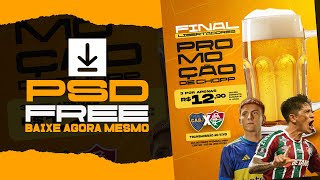 PSD FREE FUTEBOL - FINAL LIBERTADORES (PHOTOSHOP)