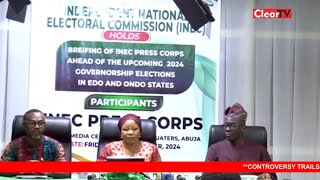 Edo Election: INEC Charges Media On Publishing Only Verified Information From The Commission