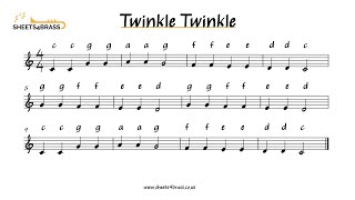 Twinkle Twinkle Play Along for Trumpet