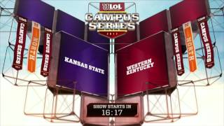 2017 uLoL Campus Series Week 5: Western Kentucky vs Kansas State