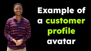 What does a customer profile avatar look like ?