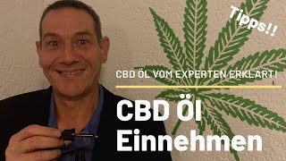 CBD Öl Einnehmen - Wie ist die Wirkung von CBD und wie dosiere ich es richtig