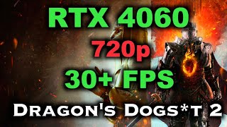 Dragon's Dogma 2 - RTX 4060 - 720p lowest Only 30+ FPS??!?