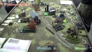 Warhammer Fantasy Batrep - 2999 Darkside Round2 Lizardmen Vs Skaven