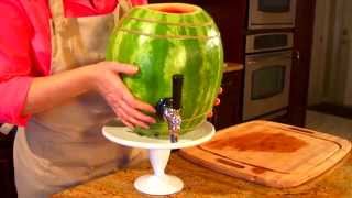 How to Carve a Watermelon Keg