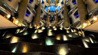 Fountain inside The Burj Al Arab