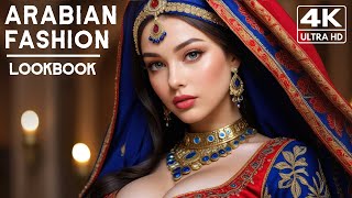 Arabian Bazaar Fashion AI Art in 4K: Bold Beauty Capture