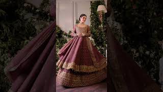 Beautiful Bridesmaid wedding Gown design #weddingdress #lehengadesign