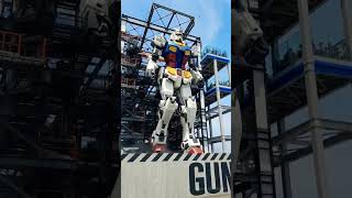 Gundam Yokohama. In case of alien attack in the future,Japan is one step ahead #gundam