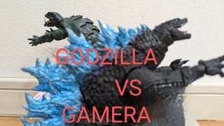 GODZILLA　VS　GAMERA　家の中の大決戦　100人記念動画