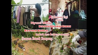 BAGI TUGAS BEBERES RUMAH BARENG SUAMI DI KAMPUNG