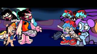 Flintstone x Fnf x Pibby | Vs. Fred | Stone Heart | Credit to @Dusttoybonnie