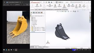 Design of Excavator in SolidWorks Part 5 of 5||SolidWorks 2016||@CADCAECFD