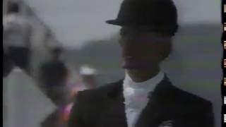 Olympics - 1984 - L A Games - Equestrian - Team 3 Day Event Show Jump - NZL Mark Todd On Charisma