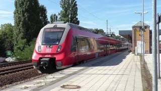 442 321-6 Talent 2 RB10 nach Berlin Südkreuz Ein- und Ausfahrt am Bahnhof Jungfernheide