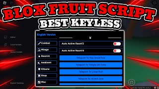 Blox Fruits Best Keyless Mobile Script | Auto Race v4 | Auto Kistune Island