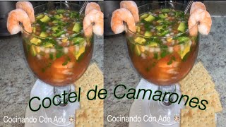 Coctel de camarón! Súper delisioso!