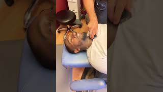 First adjustment ever! Neck and back pain as a barber!