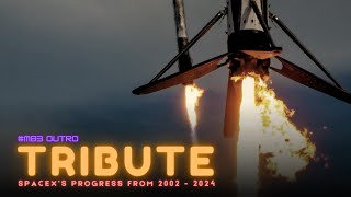 SpaceX's Progress [2002 - 2023] | Tribute Video Edit #M83 - outro