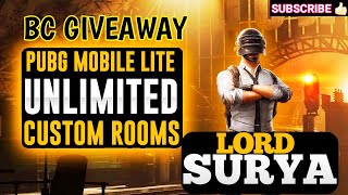 PUBG MOBILE LITE LIVE STREAM RUSH GAMEPLAY || UNLIMITED CUSTOM ROOMS || ROAD TO 10K