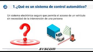 WEBINAR / Controle y automatice el acceso vehicular