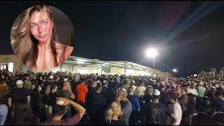 10 não.. 10 MIL!! Funeral da brasileira Bruna Valeano