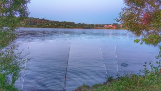 НОЧНАЯ РЫБАЛКА НА ЛЕЩА Ловлю на донки Мотопутешествие часть 1 Russian fishing