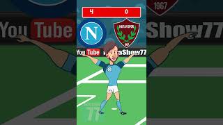 Napoli vs Hatayspor Khvicha Kvaratskhelia #football #shorts #short #კვარაცხელია