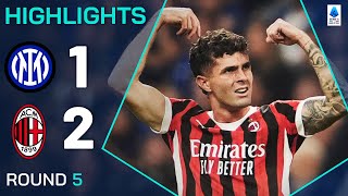 INTER-MILAN 1-2 | HIGHLIGHTS | Pulisic strikes in Milan derby win! | Serie A 2024/25