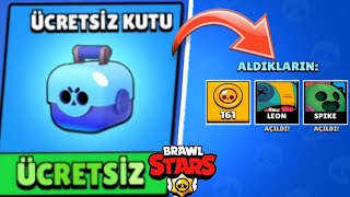 ÜCRETSİZ KUTUDAN LEON GELDİ!!! ÇILDIRDIM😱😱😱 *Türkçe Brawl Stars*