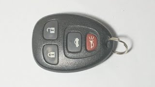 chevy key fob battery replacement