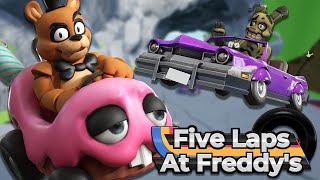 FIVE LAPS AT FREDDY'S DEMO - THE NEXT FNAF WORLD?