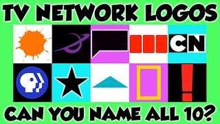 TV NETWORK LOGOS - Can you get all 10 correct?