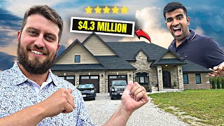 Touring a $4,300,000 mansion in Windsor, Essex | Luxury home tour