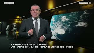 Пронько: "Ёжик в тумане", или Уголовка за оскорбление чиновников