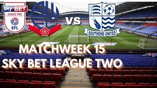 AWAY DAYS GLOOM AGAINST BOLTON - {MatchDay Vlog Bolton Wanderers Vs Southend United}