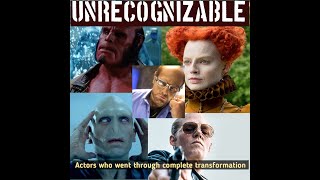 Perfect Transformation |Actors who were perfectly unrecognizable in their characters