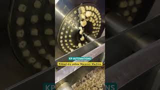 Ribbed dry yellow macaroni making machine | macaroni making machine | elbow macaroni plant in Delhi