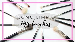 ¿Cómo limpio mis brochas y esponjas? · Productos y Consejos · 💄Lucía Puebla💋