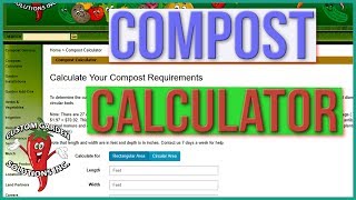 Compost Calculator - How Much Compost Do I Need For My Garden, Lawn, Trees