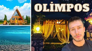 OLİMPOS BUNGALOV EVLER vlog - Antalya gezilecek yerler/ ucuza tatil olympos