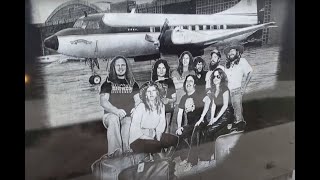 Lynyrd Skynyrd plane crash site and Memorial Gillsburg, Mississippi December 5, 2021