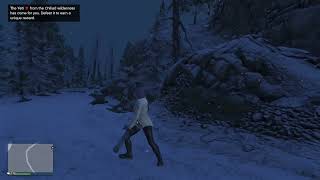 GTA Online Wild Yeti Sighting